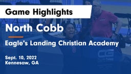 North Cobb  vs Eagle's Landing Christian Academy  Game Highlights - Sept. 10, 2022
