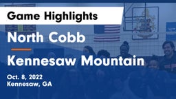 North Cobb  vs Kennesaw Mountain  Game Highlights - Oct. 8, 2022