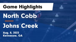 North Cobb  vs Johns Creek  Game Highlights - Aug. 8, 2023