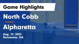 North Cobb  vs Alpharetta  Game Highlights - Aug. 19, 2023