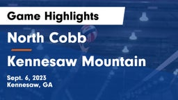 North Cobb  vs Kennesaw Mountain  Game Highlights - Sept. 6, 2023