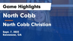 North Cobb  vs North Cobb Christian  Game Highlights - Sept. 7, 2023