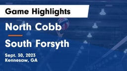 North Cobb  vs South Forsyth  Game Highlights - Sept. 30, 2023