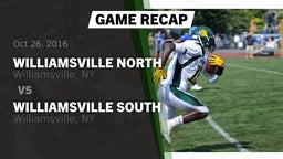 Recap: Williamsville North  vs. Williamsville South  2016
