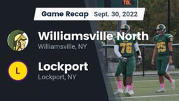 Recap: Williamsville North  vs. Lockport  2022