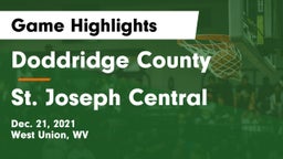 Doddridge County  vs St. Joseph Central  Game Highlights - Dec. 21, 2021