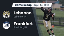 Recap: Lebanon  vs. Frankfort  2018