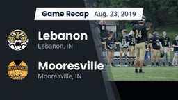 Recap: Lebanon  vs. Mooresville  2019