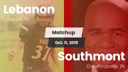 Matchup: Lebanon vs. Southmont  2019