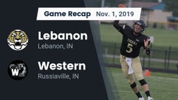 Recap: Lebanon  vs. Western  2019