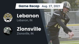 Recap: Lebanon  vs. Zionsville  2021