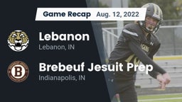 Recap: Lebanon  vs. Brebeuf Jesuit Prep  2022