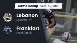 Recap: Lebanon  vs. Frankfort  2023