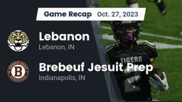 Recap: Lebanon  vs. Brebeuf Jesuit Prep  2023
