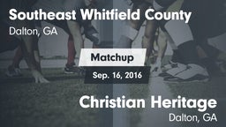 Matchup: Southeast Whitfield  vs. Christian Heritage  2016