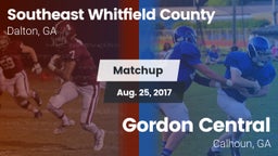 Matchup: Southeast Whitfield vs. Gordon Central   2017