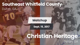 Matchup: Southeast Whitfield vs. Christian Heritage  2017