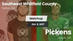 Matchup: Southeast Whitfield vs. Pickens  2017