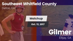Matchup: Southeast Whitfield vs. Gilmer  2017