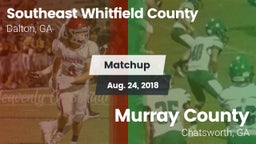 Matchup: Southeast Whitfield vs. Murray County  2018