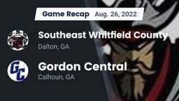 Recap: Southeast Whitfield County vs. Gordon Central   2022