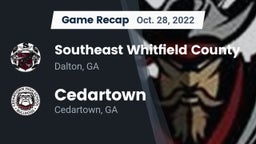 Recap: Southeast Whitfield County vs. Cedartown  2022