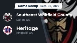 Recap: Southeast Whitfield County vs. Heritage  2022