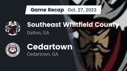Recap: Southeast Whitfield County vs. Cedartown  2023