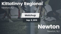 Matchup: Kittatinny Regional vs. Newton  2016