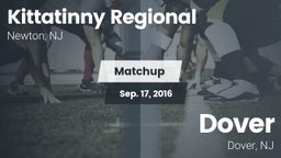 Matchup: Kittatinny Regional vs. Dover  2016