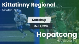 Matchup: Kittatinny Regional vs. Hopatcong  2016