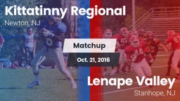 Matchup: Kittatinny Regional vs. Lenape Valley  2016