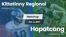 Matchup: Kittatinny Regional vs. Hopatcong  2017