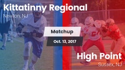 Matchup: Kittatinny Regional vs. High Point  2017