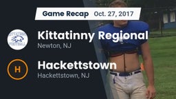 Recap: Kittatinny Regional  vs. Hackettstown  2017