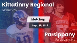 Matchup: Kittatinny Regional vs. Parsippany  2018