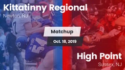 Matchup: Kittatinny Regional vs. High Point  2019