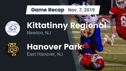Recap: Kittatinny Regional  vs. Hanover Park  2019