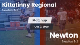 Matchup: Kittatinny Regional vs. Newton  2020