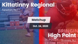 Matchup: Kittatinny Regional vs. High Point  2020