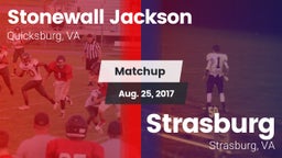 Matchup: Stonewall Jackson vs. Strasburg  2017