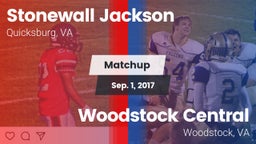 Matchup: Stonewall Jackson vs. Woodstock Central  2017