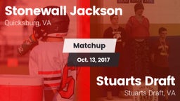 Matchup: Stonewall Jackson vs. Stuarts Draft  2017
