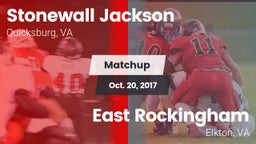 Matchup: Stonewall Jackson vs. East Rockingham  2017