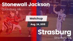 Matchup: Stonewall Jackson vs. Strasburg  2018