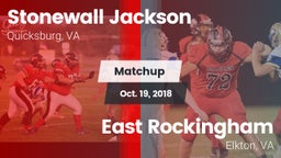 Matchup: Stonewall Jackson vs. East Rockingham  2018