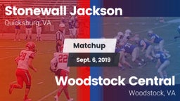 Matchup: Stonewall Jackson vs. Woodstock Central  2019