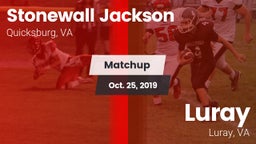 Matchup: Stonewall Jackson vs. Luray  2019