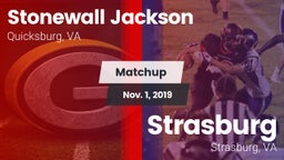 Matchup: Stonewall Jackson vs. Strasburg  2019