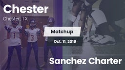Matchup: Chester vs. Sanchez Charter 2019